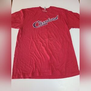 Red Cleveland Graphic T-Shirt